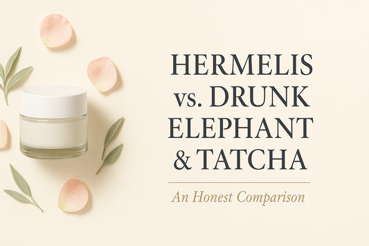 Hermelis vs. Drunk Elephant, Tatcha & More: An Honest Clean Skincare Comparison