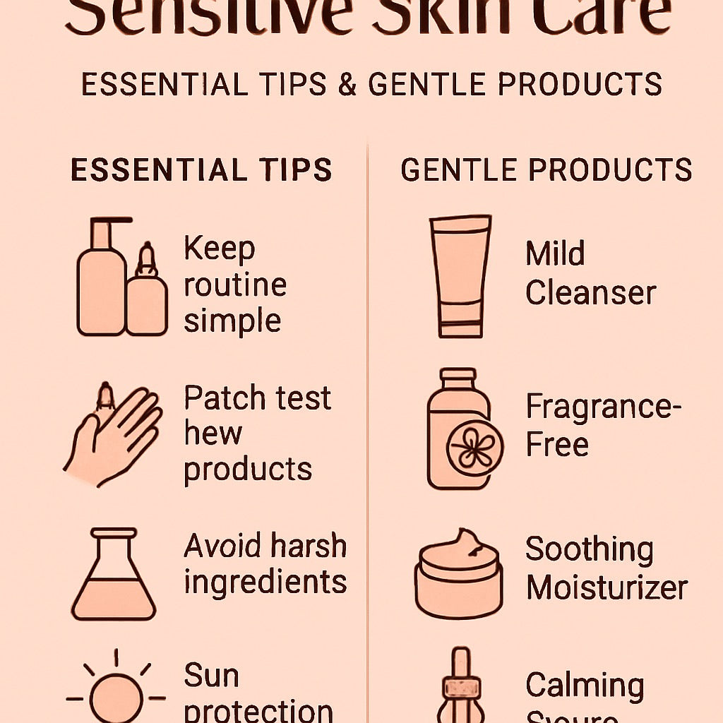 Sensitive Skin Care: Essential Tips & Gentle Products