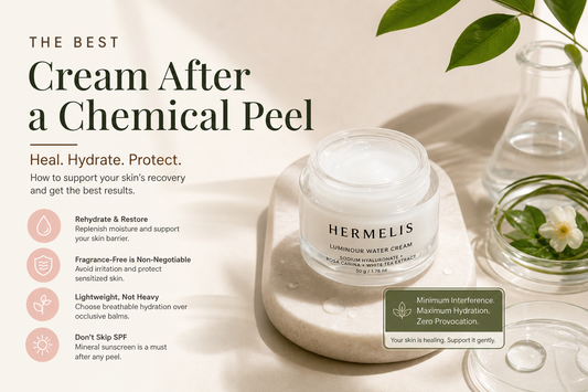 The Best Cream After a Chemical Peel: What Your Skin Actually Needs
