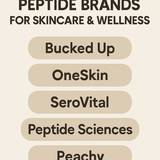 Top 2025 Peptide Brands for Skincare & Wellness