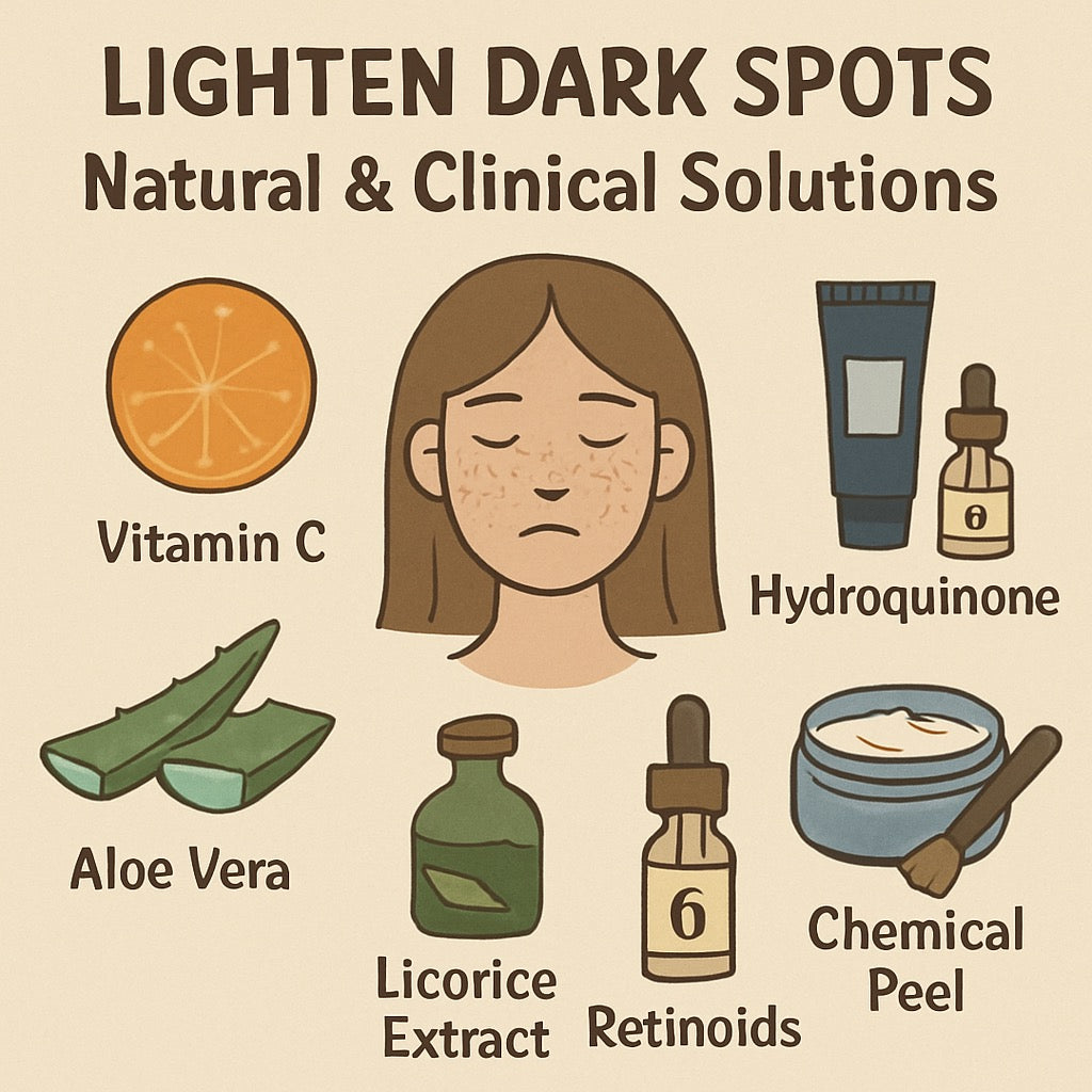 Lighten Dark Spots: Natural & Clinical Solutions