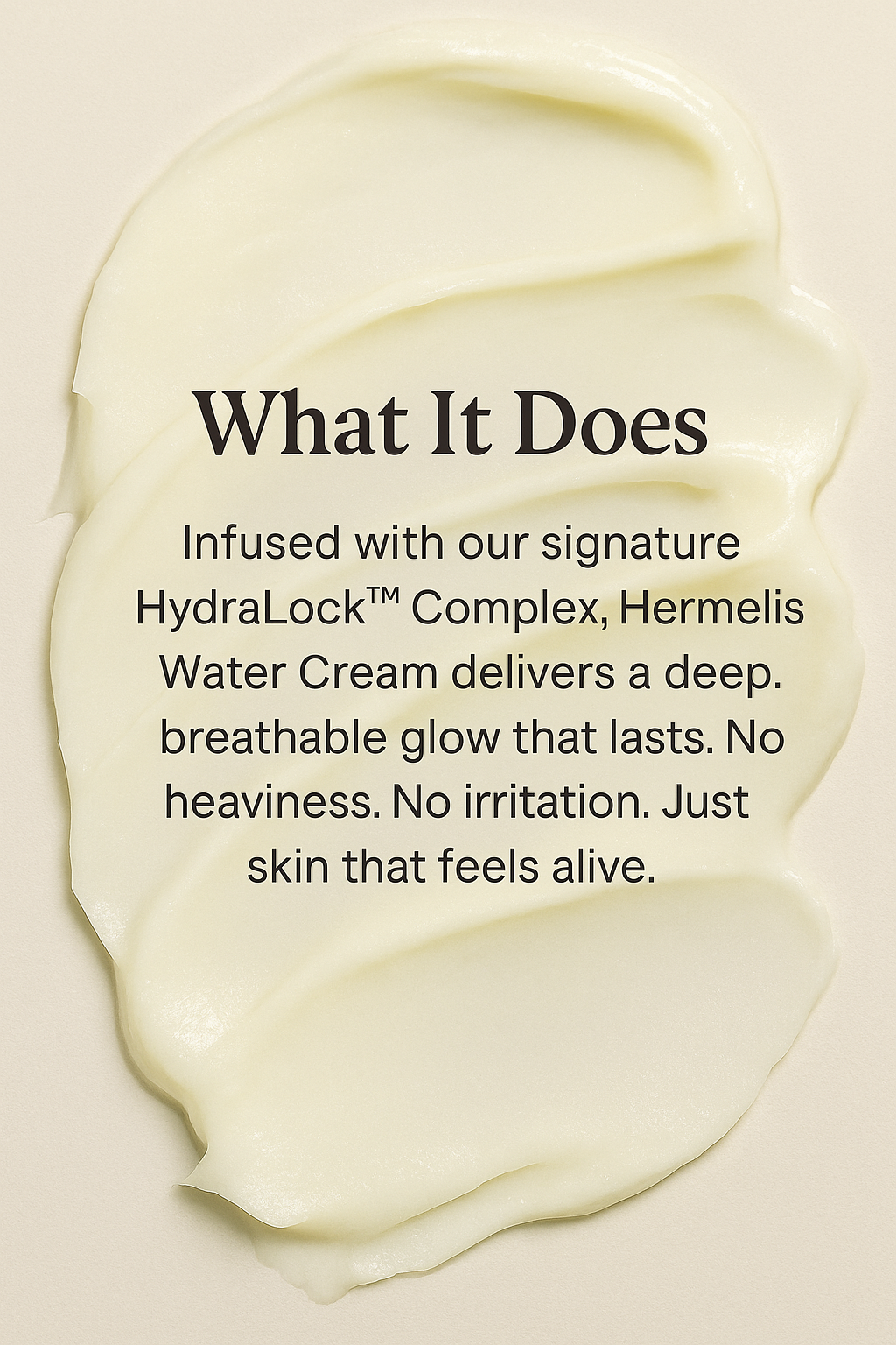 Hermelis Luminour Water Cream | Hydrating Cream for Face