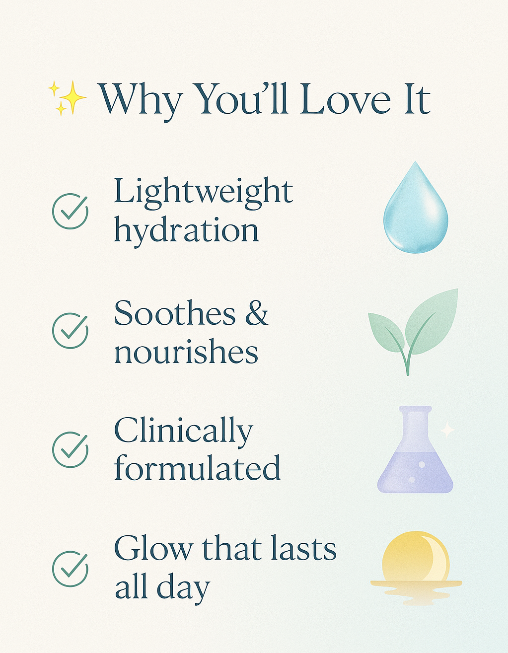 Hermelis Luminour Water Cream | Hydrating Cream for Face